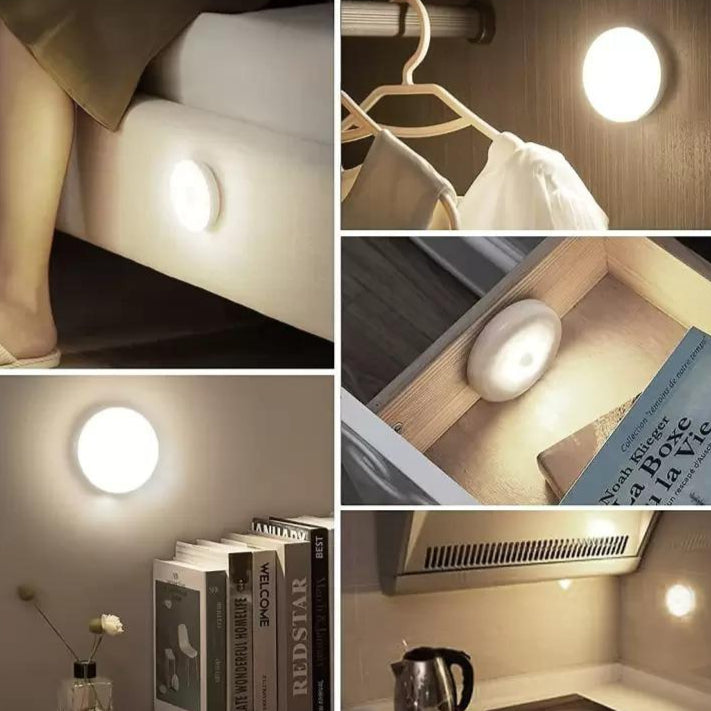 Motion Sensor Light for Home with USB Charging Wireless Self Adhesive LED Night Light