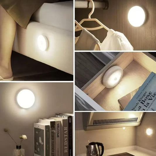 Motion Sensor Light for Home with USB Charging Wireless Self Adhesive LED Night Light
